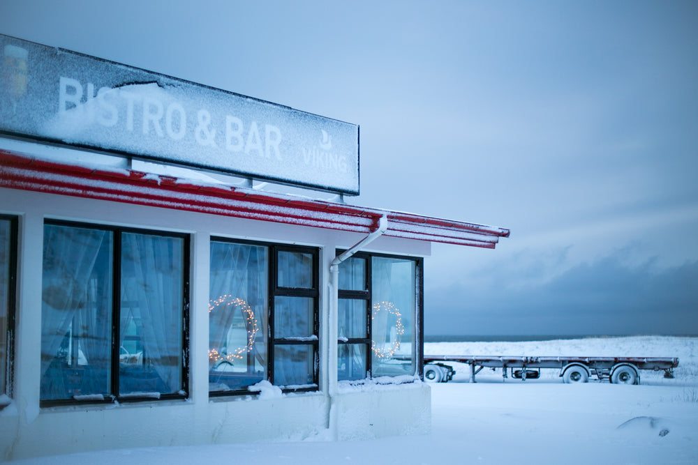 cold winter near iceland bistro