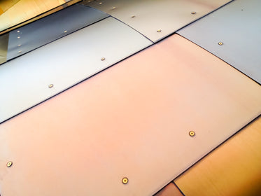 colored metal panels texture