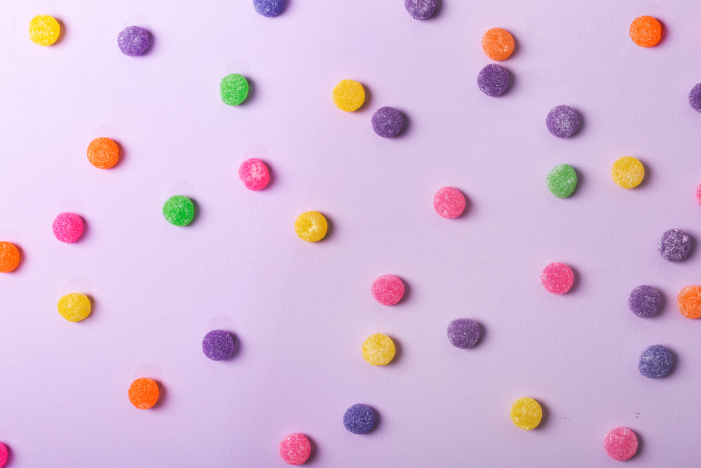 colorful candy gumdrops