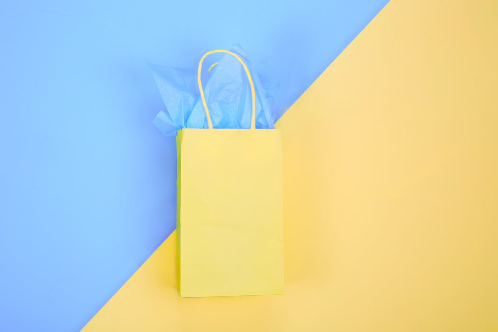 colorful gift bag