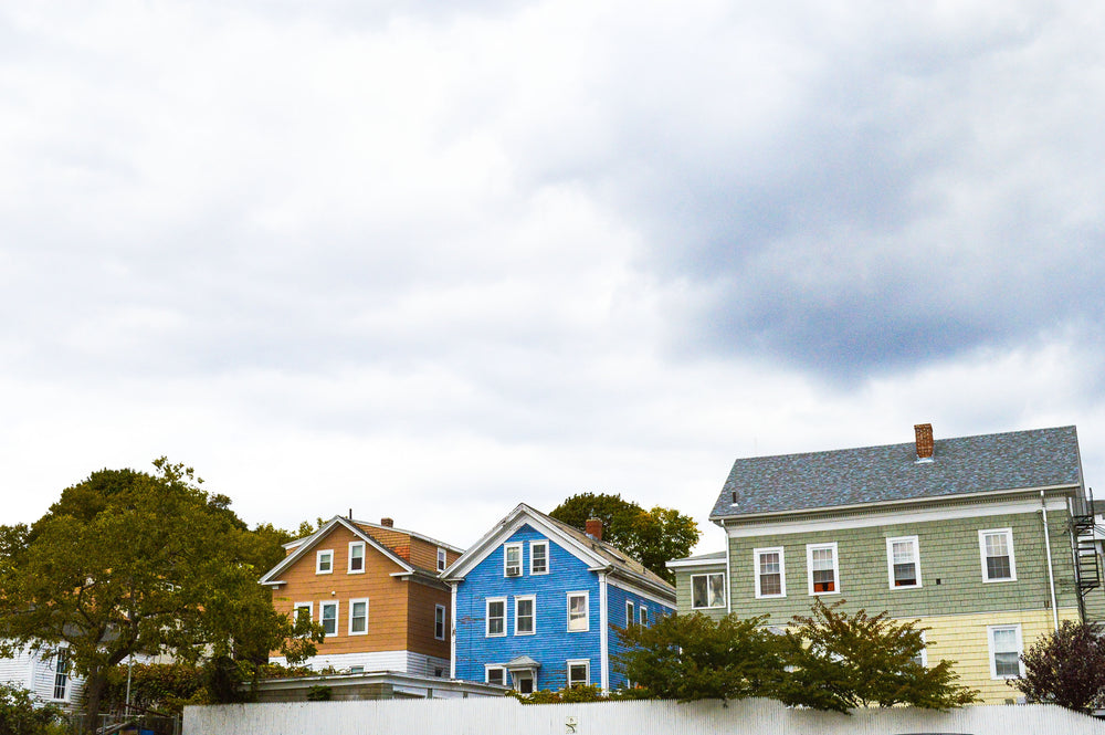 colorful heritage homes