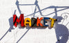 colorful market sign