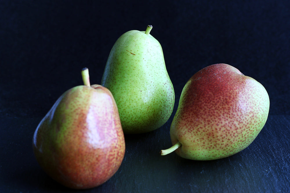 colorful pear fruit