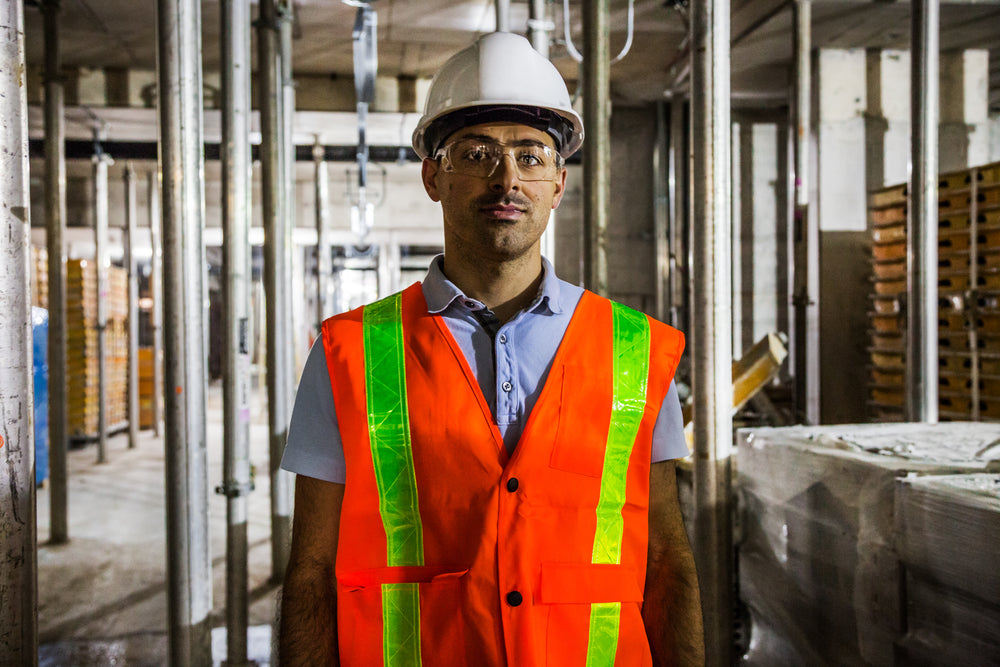 construction worker safety gear