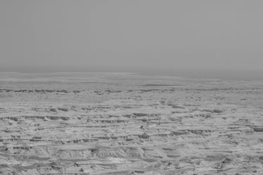 contoured landscape in black and white