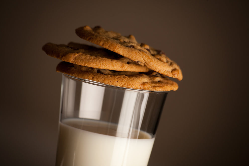 cookies on milk