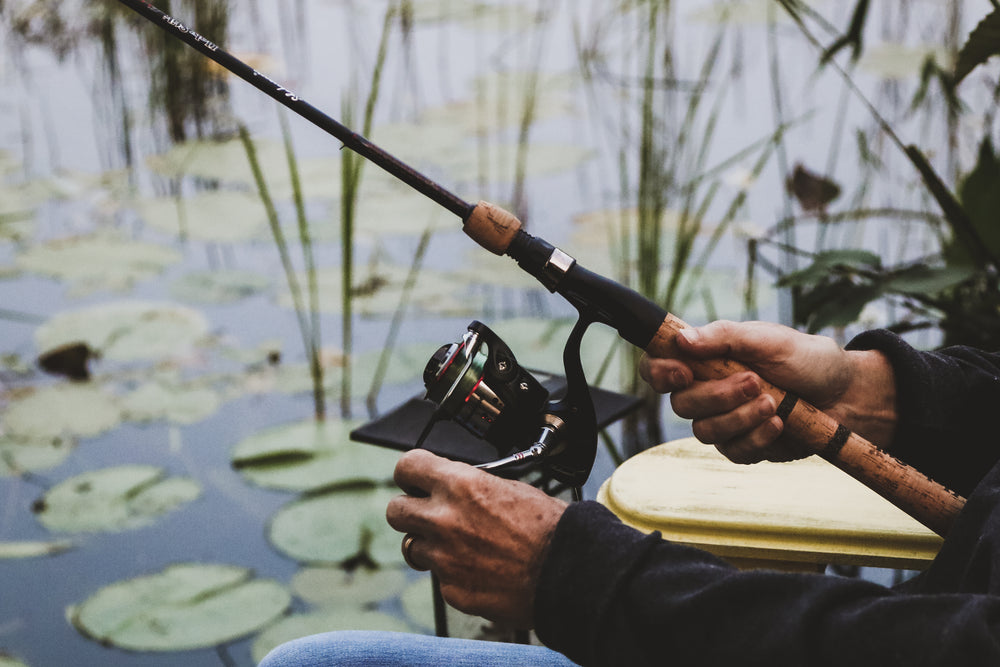 cork handled fishing rod