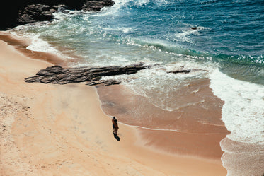 couple standing on beach