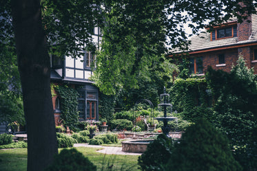 courtyard fountain