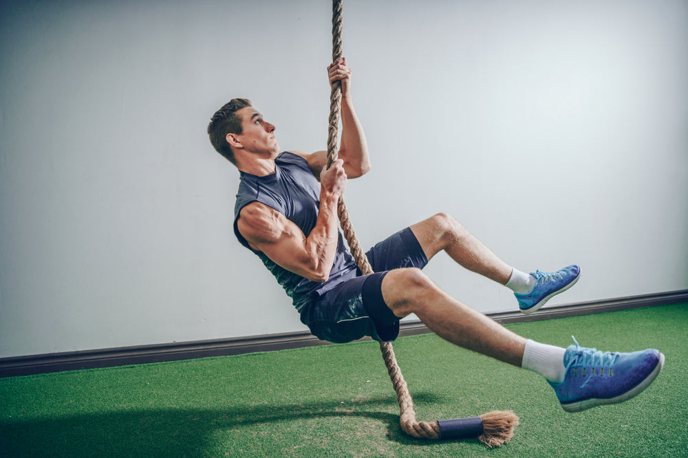 treino de crossfit na corda