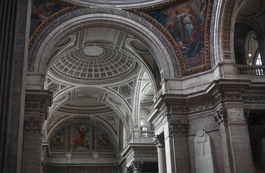 curved church ceiling