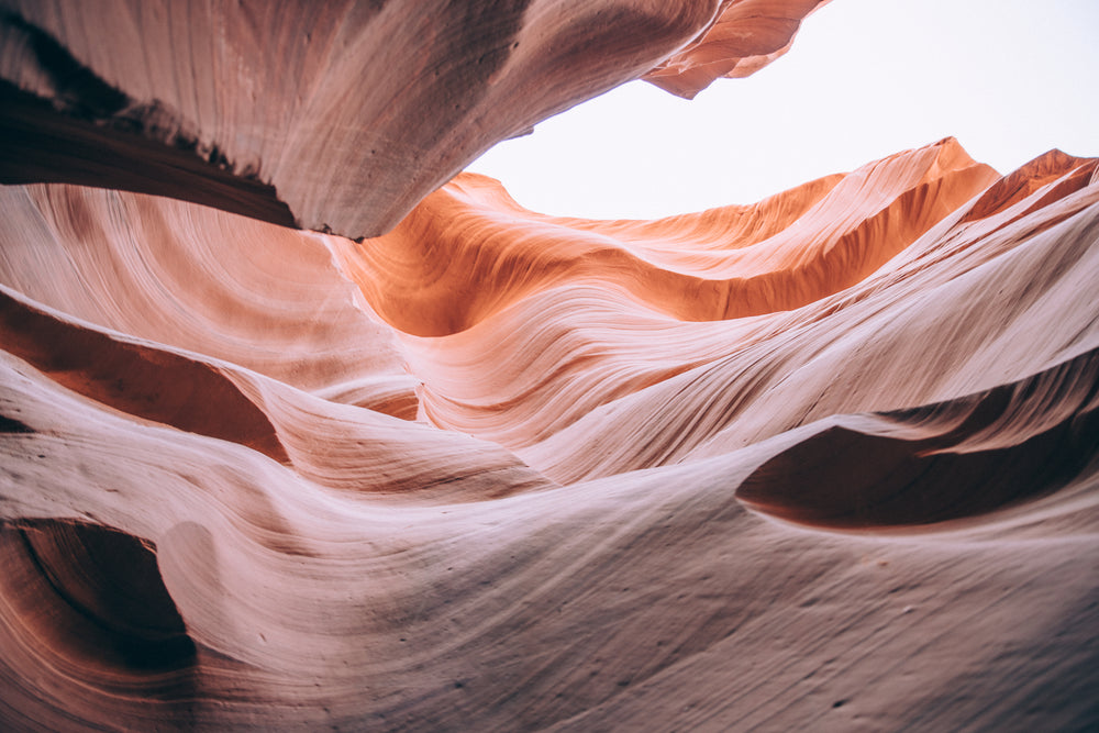 curvy rocks of grand canyon