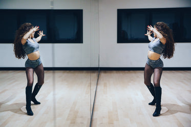 dancing in mirrors