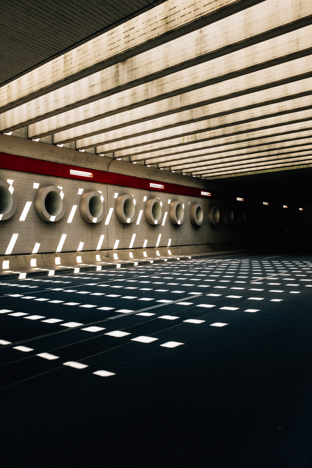 dark tunnels within a tunnel