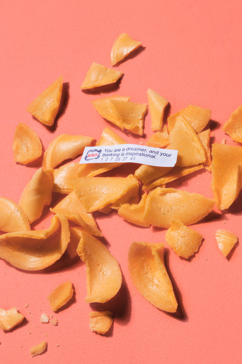 deconstructed fortune cookie