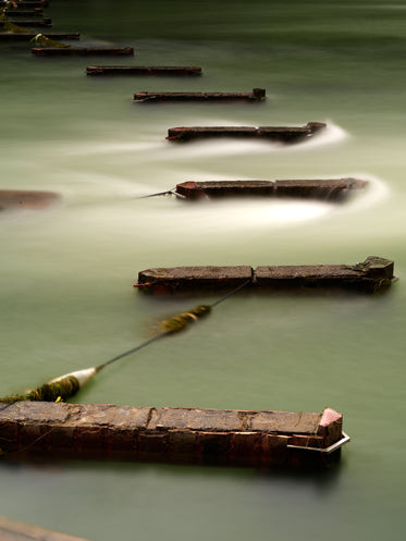 Deep Green Misty Waters