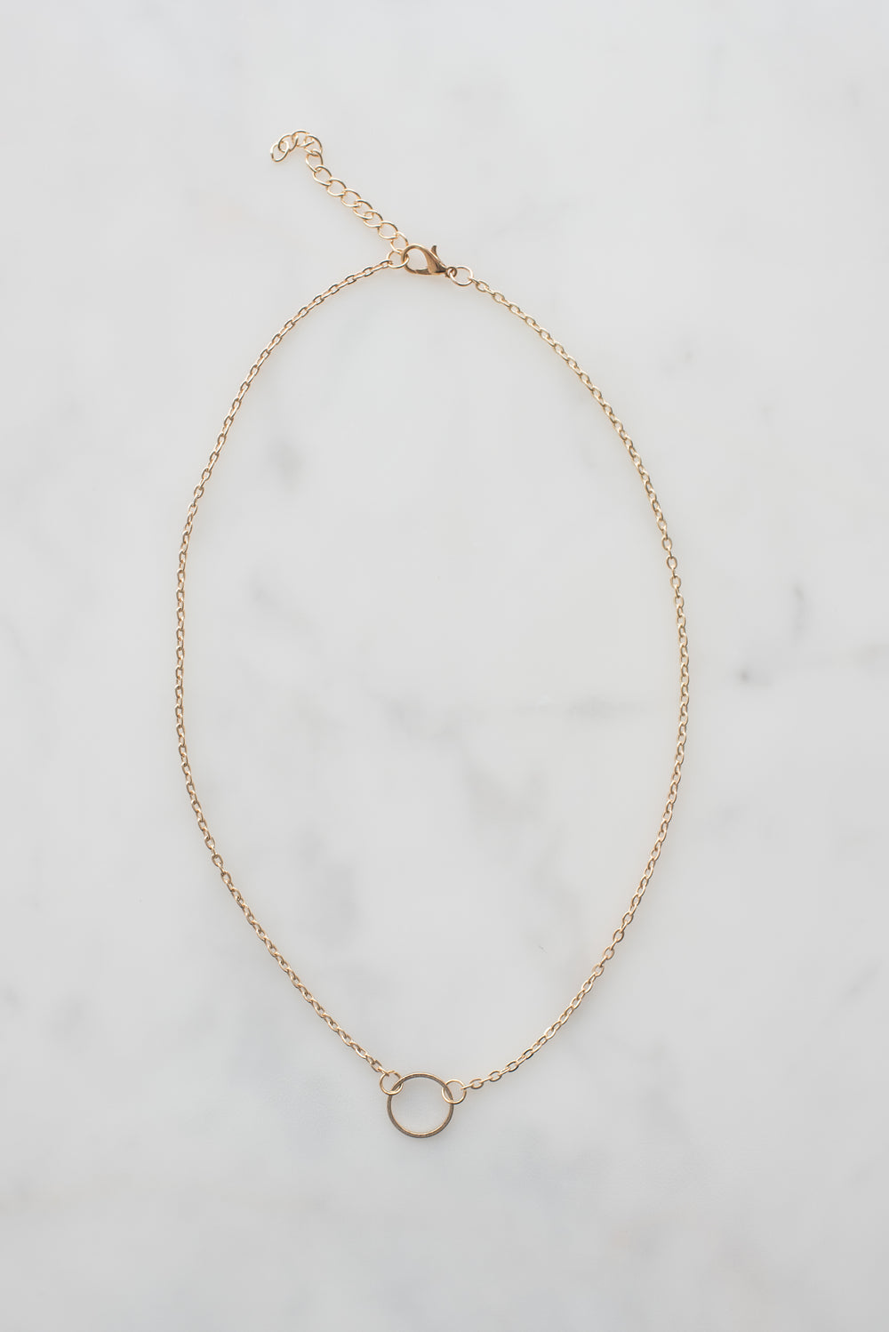 delicate gold chain