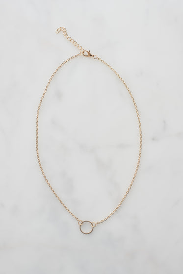 delicate gold chain