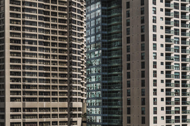 dense urban high-rises
