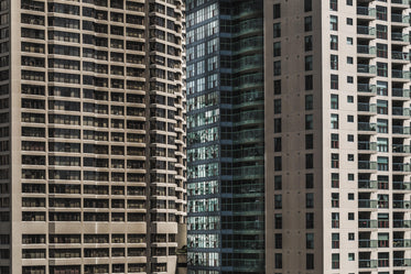 dense urban high-rises