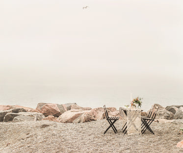 dinner on the beach