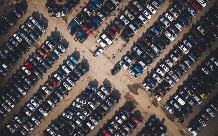 Dirt Laid Parking Lot