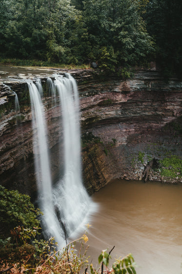 dirty water fall