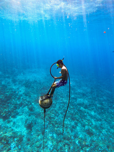 diver underwater