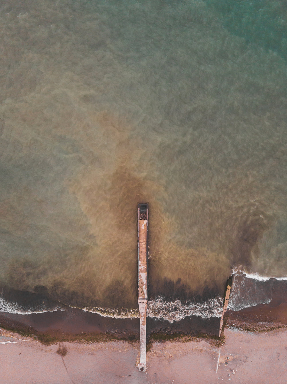 dock out into water