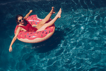 Picture of Donut Float Fun — Free Stock Photo
