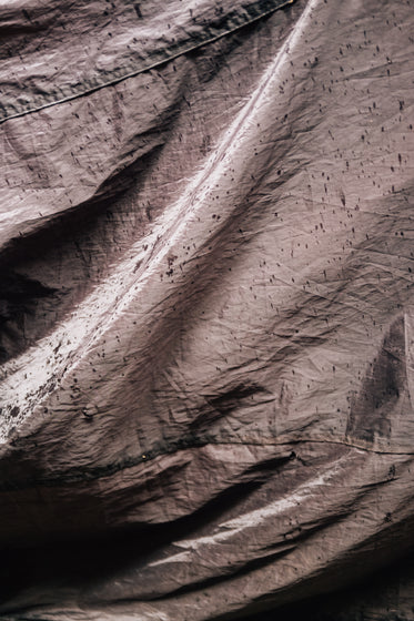 draped textured fabric