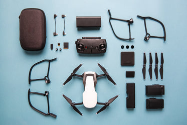 drone knoll flatlay