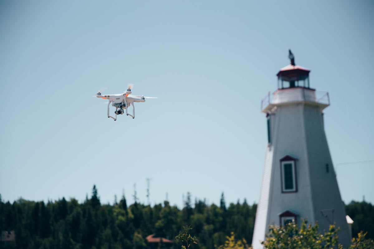 drone & lighthouse