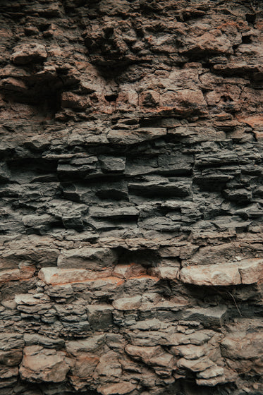 dry rough rock face texture