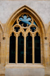 elaborate designed church window