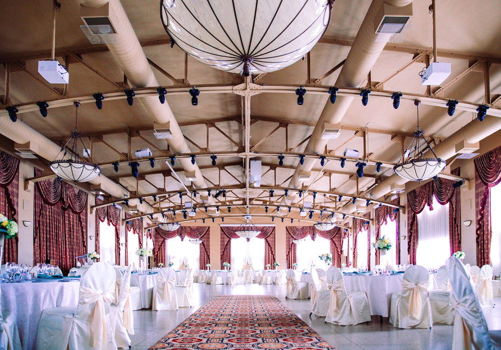 elegant wedding hall