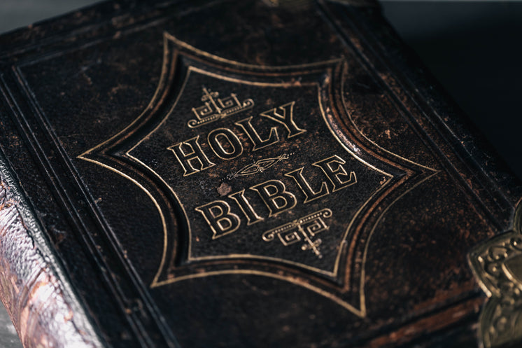 Embossed Leather-Bound Bible