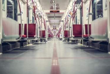 empty subway car