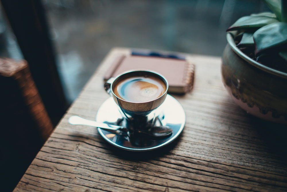 espresso in small cup