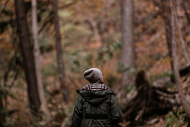 fall fashion taking a hike