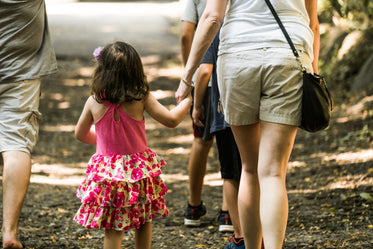 family holding hands