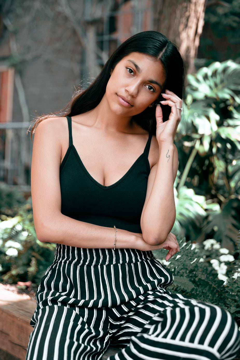 Editorial fashion portrait