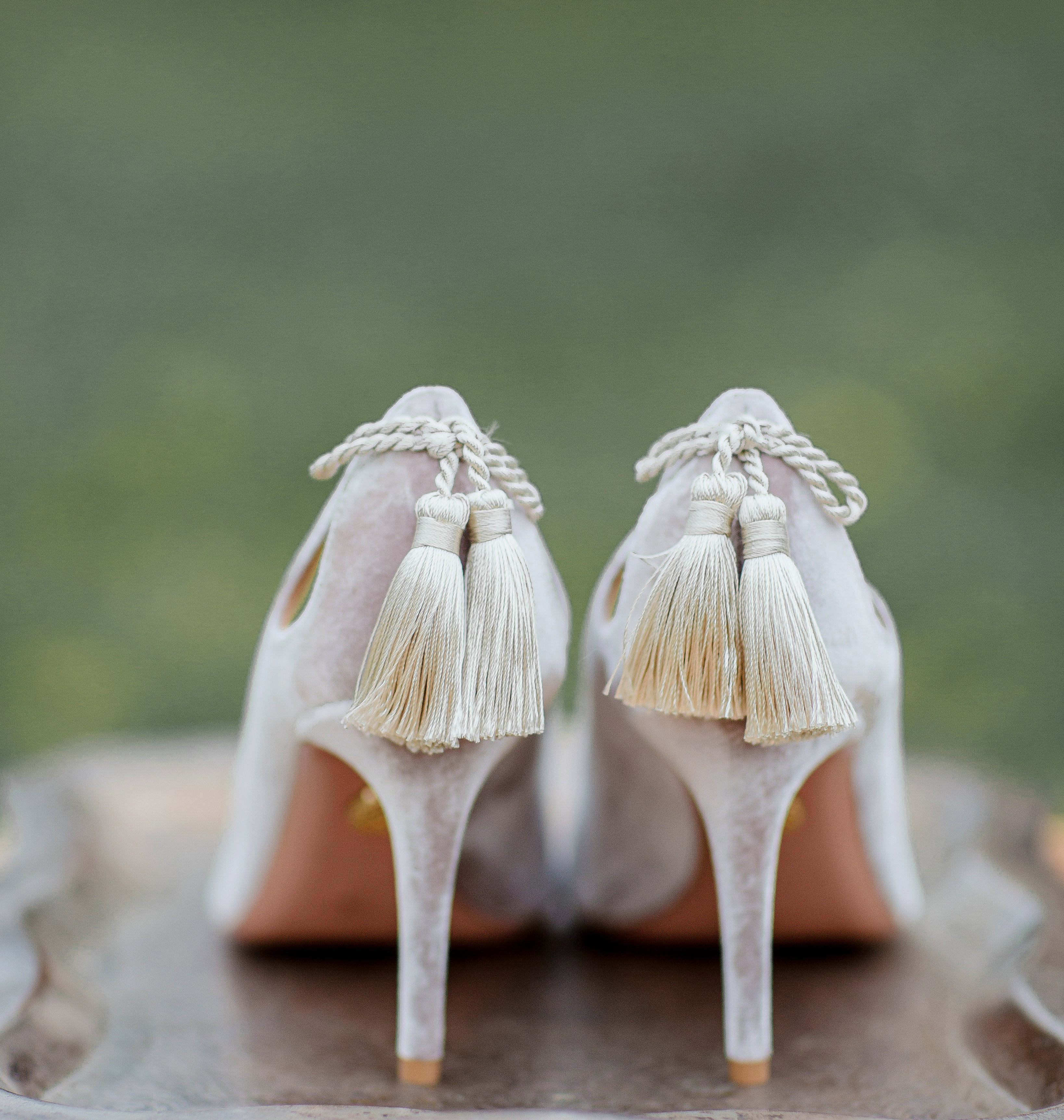 High heels with tassels sale