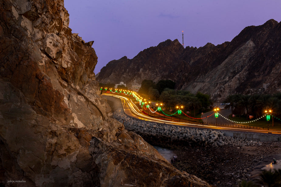 Led Lighted Valley Picture of Festively Lit Valley — Free Stock Photo