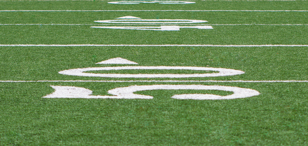 fifty yard line field paint