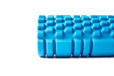 fitness product blue roller details