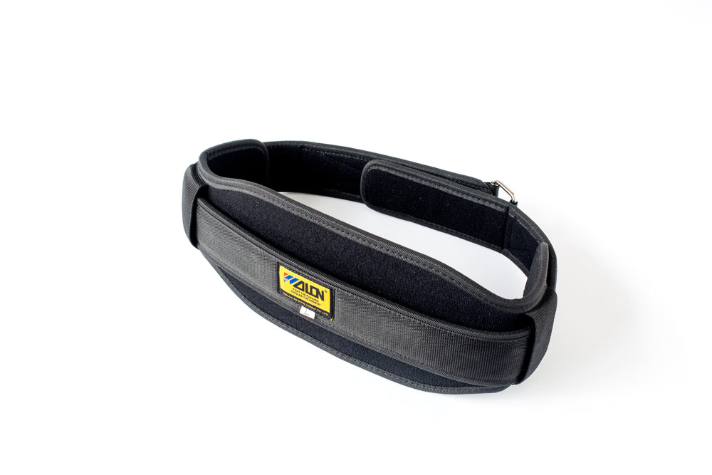 fitness product weight lifting belt angle view