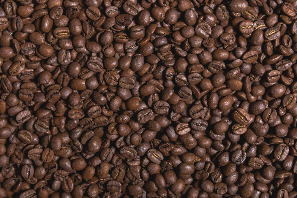 flat coffee beans