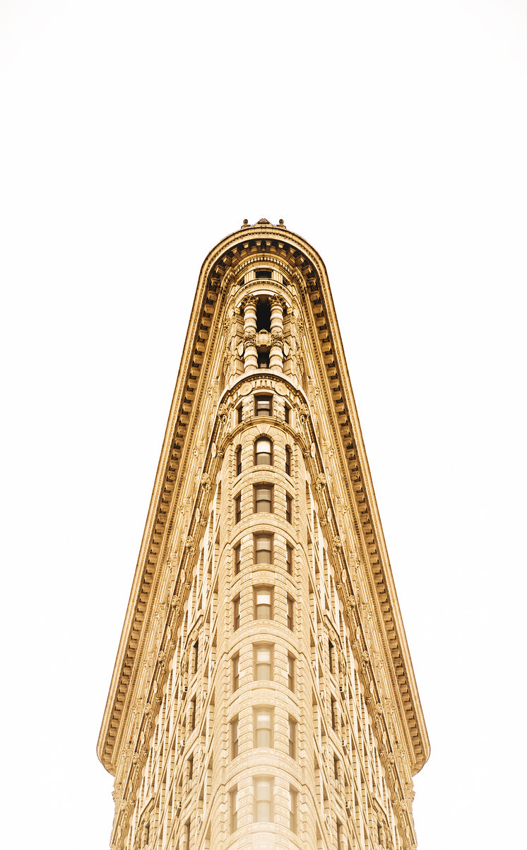 Flatiron Building In New York City