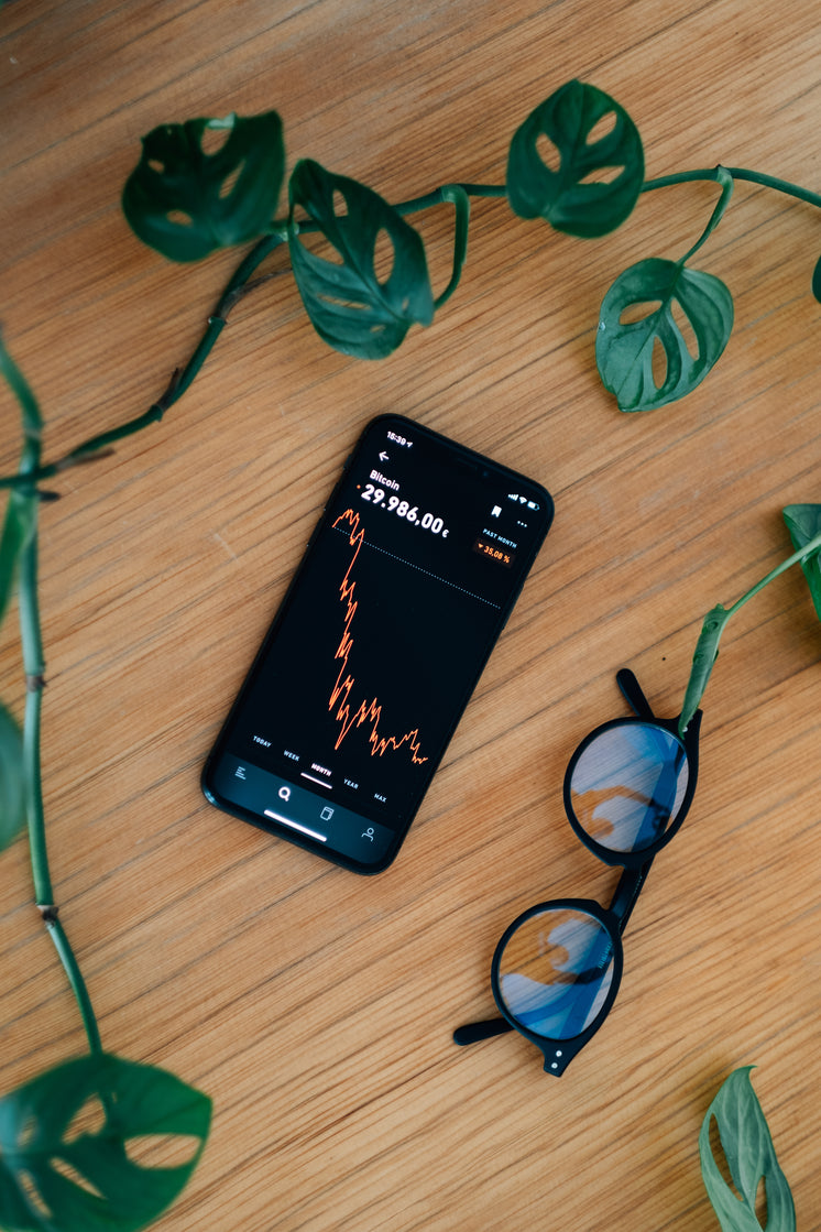 Flatlay Of A Phone Display With Glasses And A Green Vine